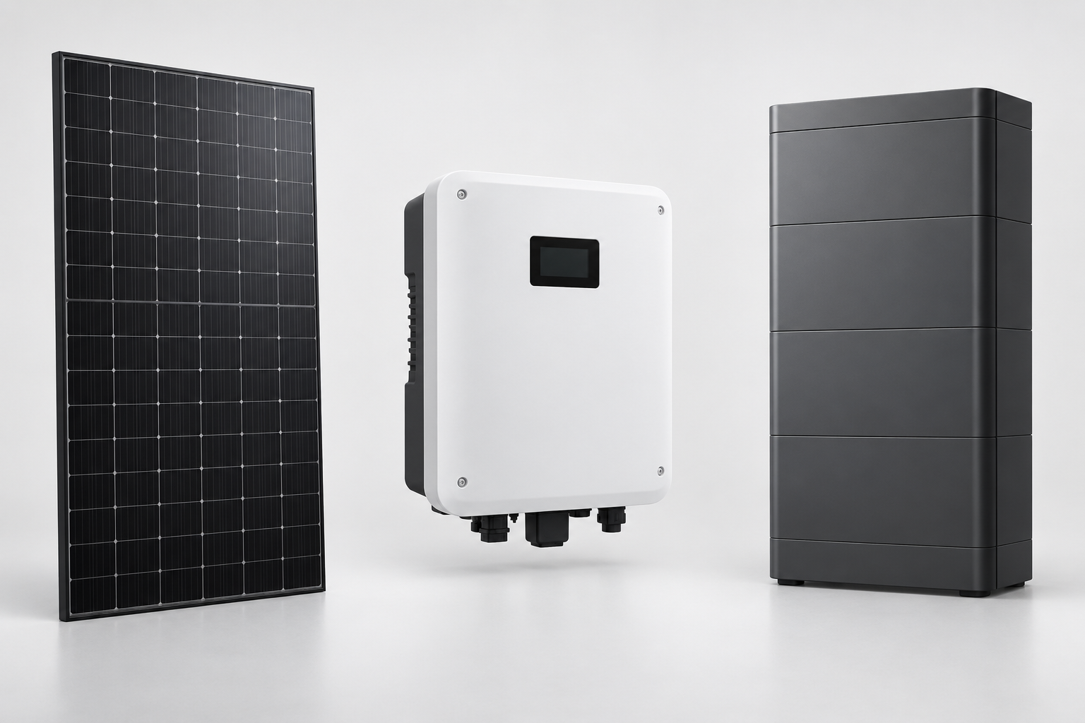 Illustrative home battery equipment